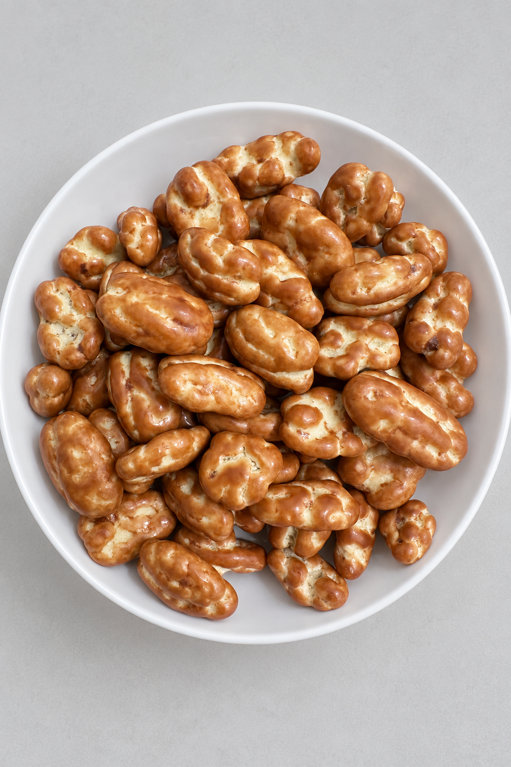 Noix de pécan enrobées – Caramel