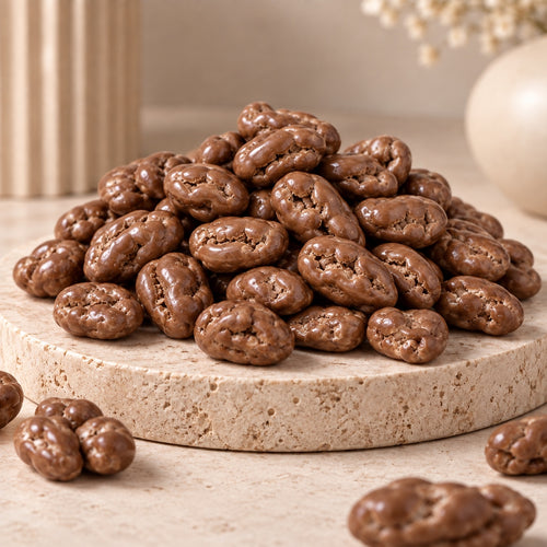 Noix de pécan enrobées Chocolat au lait PÉKA
